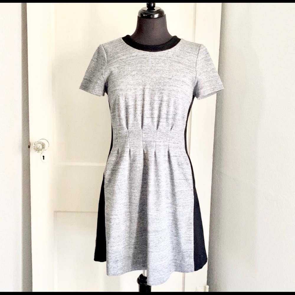 Madewell Parkline colorblock dress